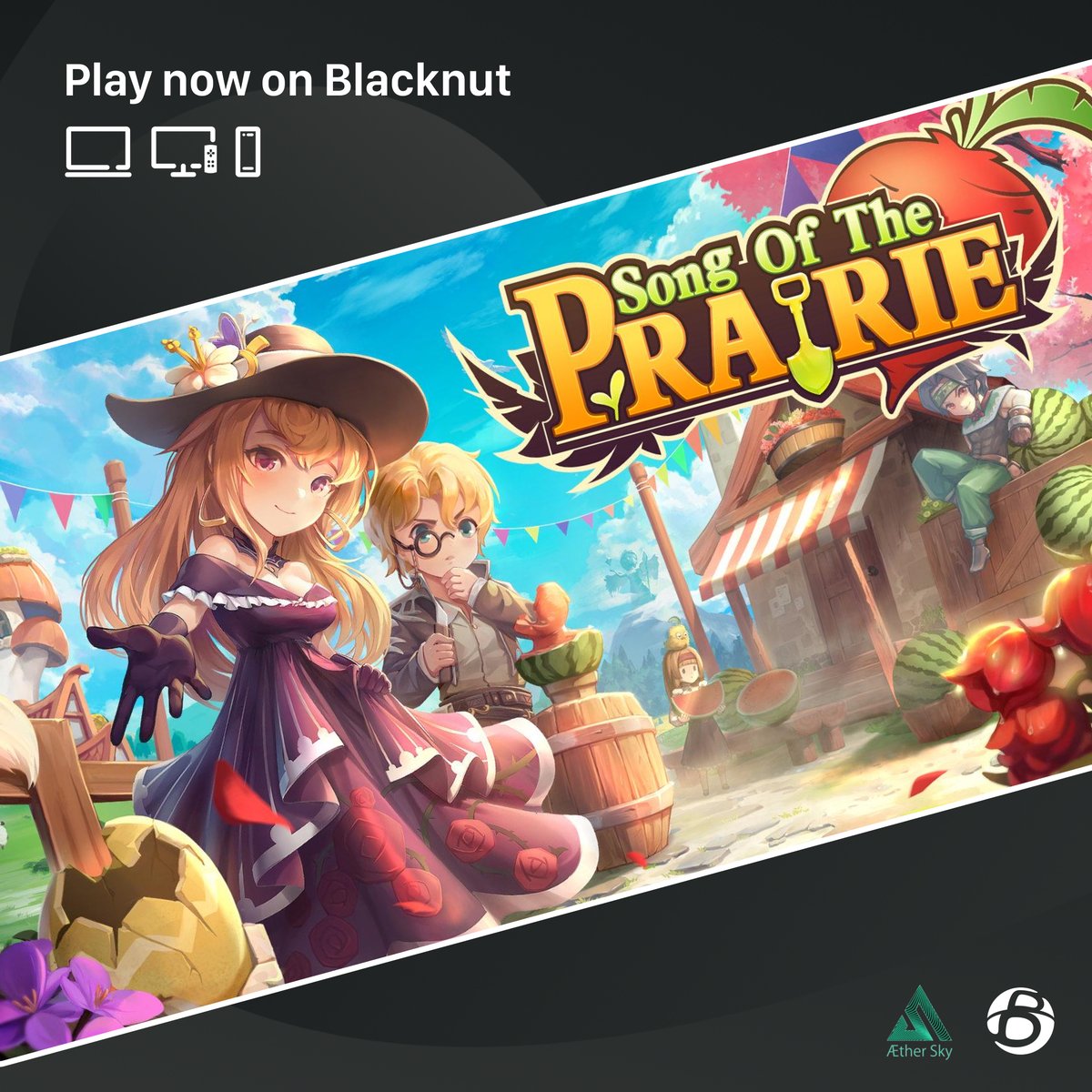 Blacknut_Games's tweet photo. 🌾🐴 Embrace the charm of the countryside in Song of the Prairie!
Grow your farm, build friendships, and enjoy a vibrant, peaceful world 🌻✨
Now available on Blacknut! 🎮 https://t.co/9fCIRVzfY0
#SongOfThePrairie #Gaming #CloudGaming #Blacknut #IndieGame #aethersky https://t.co/RS20g3DQNk