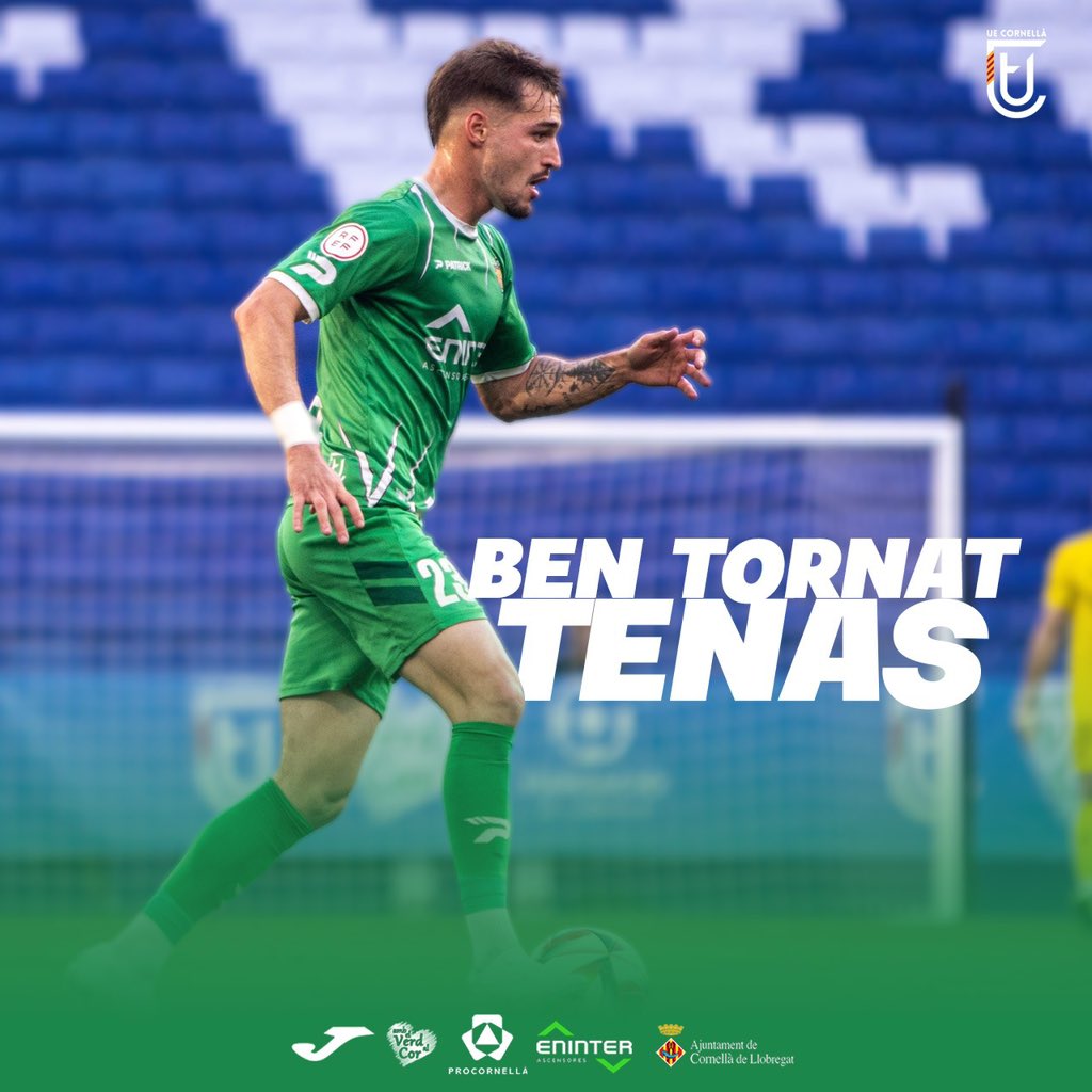 UE Cornellà 💚 tweet media