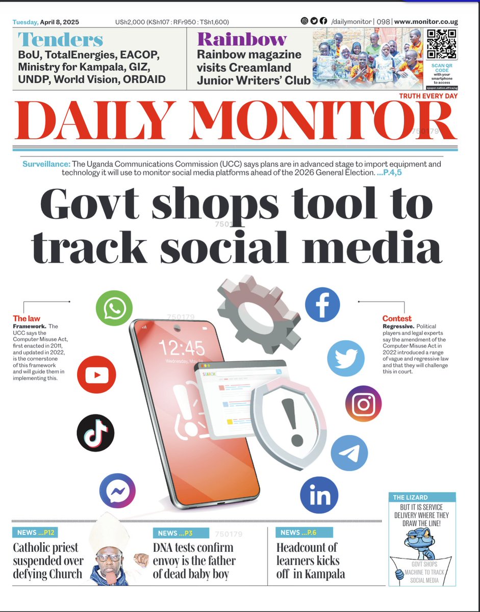 cipesaug's tweet photo. How Safe Do You Feel Online in Uganda? How does online surveillance, whether by government agencies like UCC or other actors like security agencies make you feel about expressing yourself or accessing information online?
We would like to hear from you using the poll below.
#DigitalRights