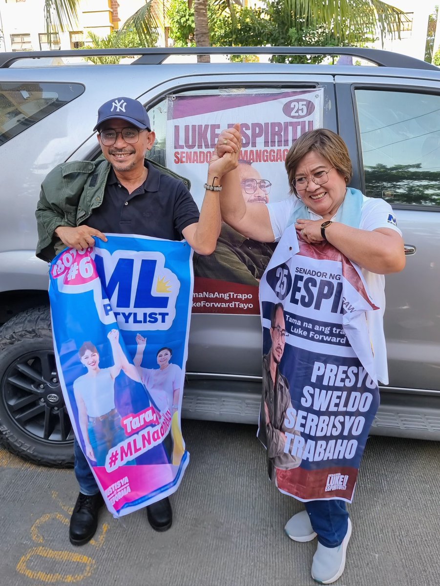 LukeEspirituPH's tweet image. Luke Espiritu at Fmr. Sen. Leila Delima magkasangga para sa karapatan pantao!

#TamaNaAngTrapo
#LukeForwardTayo