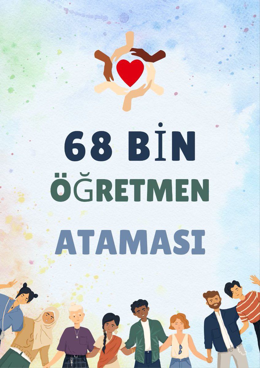 Sınıflar öğretmenleriyle dolacak, çocuklar daha iyi bir eğitim alacak.
<a href="/RTErdogan/">Recep Tayyip Erdoğan</a>
<a href="/tcbestepe/">T.C. Cumhurbaşkanlığı</a>
<a href="/Yusuf__Tekin/">Yusuf Tekin</a>
<a href="/tcmeb/">Millî Eğitim Bakanlığı</a>
<a href="/memetsimsek/">Mehmet Simsek</a>
<a href="/HMBakanligi/">T.C. Hazine ve Maliye Bakanlığı</a>
#ÖğretmeneKabineden68BinAtama