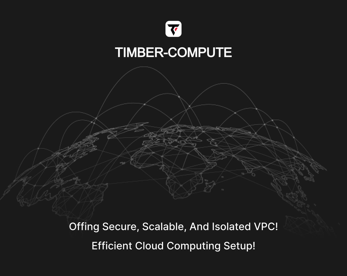 TimberProtocol's tweet image. Timber-Compute offers secure, scalable VPC resources to run and manage applications efficiently.

Customize cloud servers to your needs and pay only for what you use.