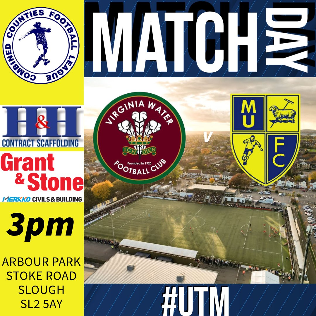 MiltonUnited's tweet photo. 𝙈𝘼𝙏𝘾𝙃 𝘿𝘼𝙔 

#️⃣ Game 36
📅 12th April 2025
🆚 @vwfcofficial
📈  🟣🔵 9th  v 7th 💙💛
🏆 @ComCoFL Prem North
🏟️ ARBOUR PARK, SL2 5AY 
⏰ 3pm

🧠 #MoreThanFootball. Take time to speak to those on sidelines today and make sure they are doing okay! 

#UTM https://t.co/l70qVkSrlF