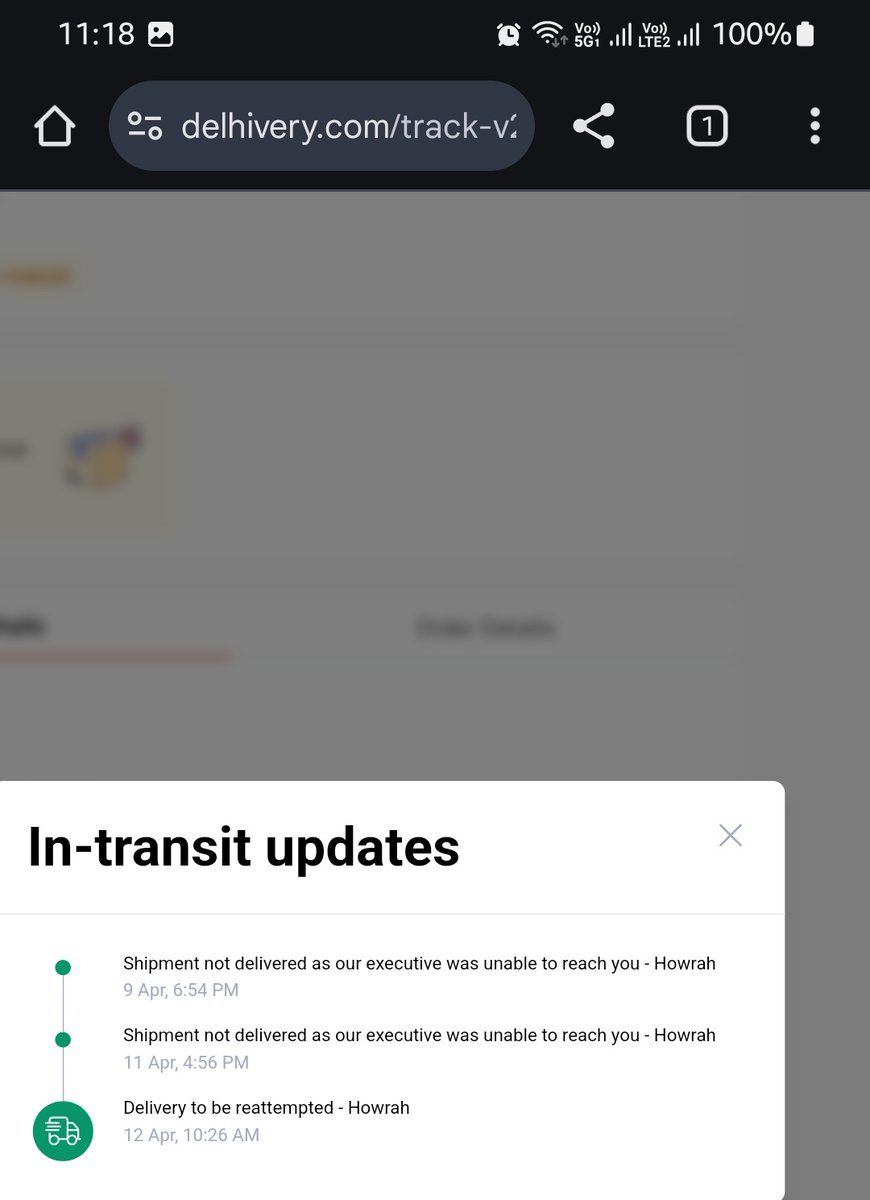SabyaS_Ghosh's tweet photo. @atomberg_tech Atomberg uses @delhivery as courier partner &amp; a delivery agent isn't bothered 2 deliver in 96hrs. The package is still waiting at Nearest Delivery point since 8th April. Why I shud suffer for ur negligence. If I don't get it delivered by 12/4, I will go legal https://t.co/bPfKx6UKSl