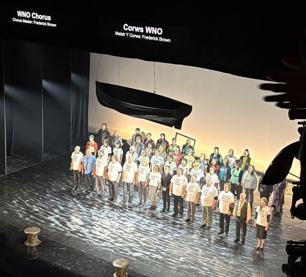 ElizAthertonSop's tweet image. An emotional evening sitting through #PeterGrimes @WelshNatOpera last night. Who knows when we will see a piece of this scale in #Wales again &amp;amp; how many of these extraordinary company members will be left in a couple of years’ time.

The redundancies continue. 😢 #SaveWNO