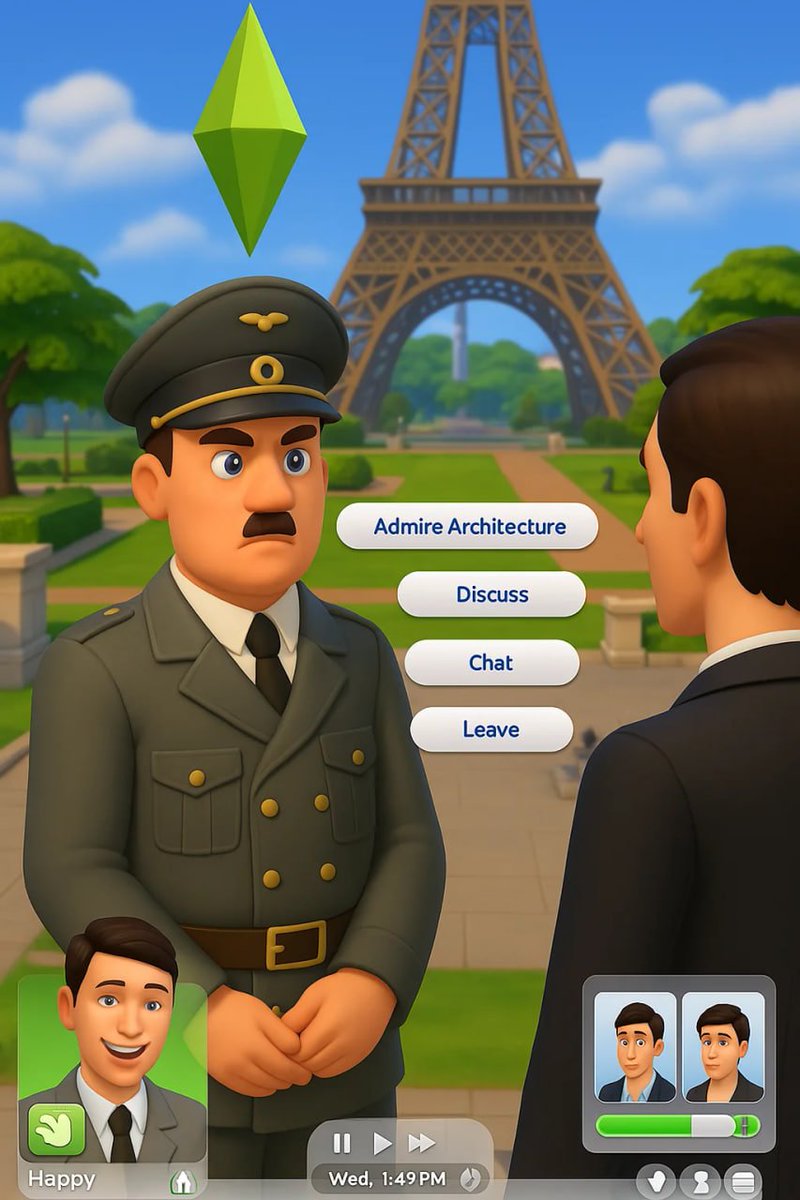 CoraAlferstein's tweet photo. Nothing better than iconic pictures in a game style everyone understands
#simsify https://t.co/AzFDBzhsgS