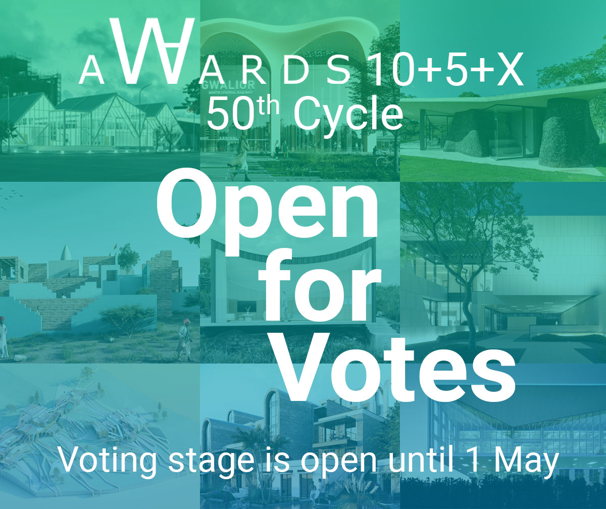 WA Awards 50th Cycle is open for Votes until 1 May: worldarchitecture.org/architecture-n… #WAawards