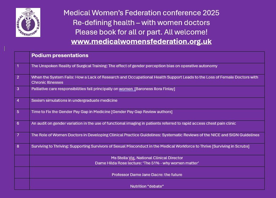 Prof Scarlett McNally (@scarlettmcnally) on Twitter photo Please book now! Early bird prices end Wed 16 April. It will be a stunning <a href="/medicalwomenuk/">MWF</a> conference! Fri 16th May is virtual or in-person Cambridge (baby-friendly!) Or join us for Thurs 15th May dinner +/- Sat 17 May morning. All welcome. Please share! medicalwomensfederation.org.uk/news-events/co… Please book now! Early bird prices end Wed 16 April. It will be a stunning <a href="/medicalwomenuk/">MWF</a> conference! Fri 16th May is virtual or in-person Cambridge (baby-friendly!) Or join us for Thurs 15th May dinner +/- Sat 17 May morning. All welcome. Please share! medicalwomensfederation.org.uk/news-events/co…