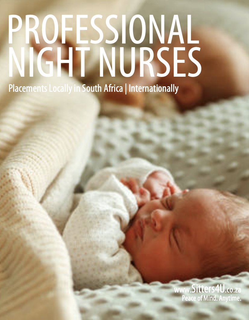 Wake up refreshed while our night nurse soothes, feeds, and settles your little one. You’ve earned the rest. 💫
👉 sitters4u.co.za