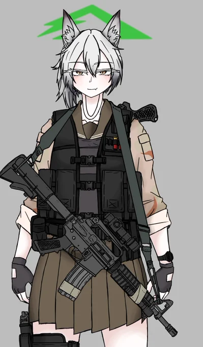 銃の色をどうするかなぁ・・・ 