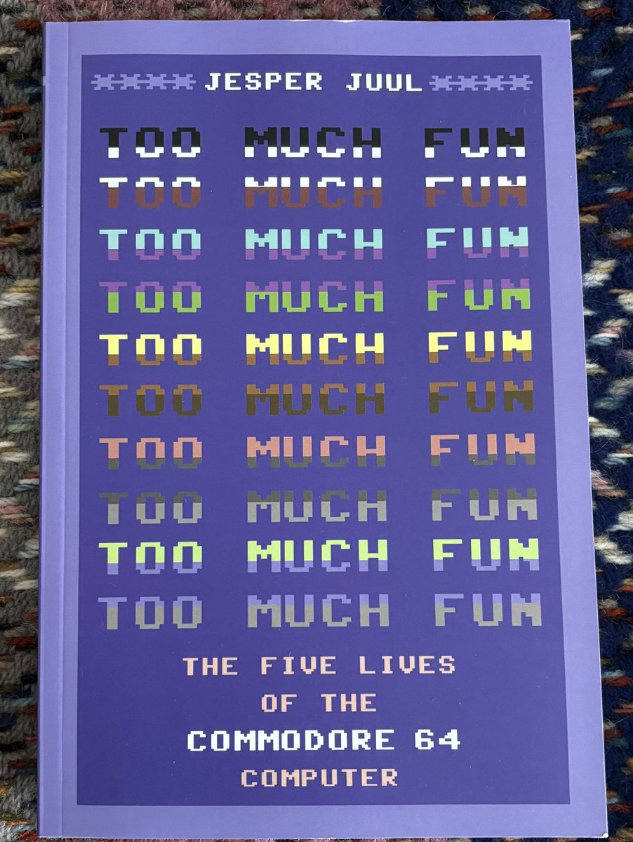 Andrew Oyston (@andrew_oyston) on Twitter photo New arrival this morning, purchased following a review in the latest issue of ZZAP! 64 from <a href="/Retro_Fusion/">Fusion Retro Books</a>. Iāll have my own review of this fine looking tome by <a href="/jesperjuul/">Jesper Juul</a> on the blog in due course. New arrival this morning, purchased following a review in the latest issue of ZZAP! 64 from <a href="/Retro_Fusion/">Fusion Retro Books</a>. Iāll have my own review of this fine looking tome by <a href="/jesperjuul/">Jesper Juul</a> on the blog in due course.