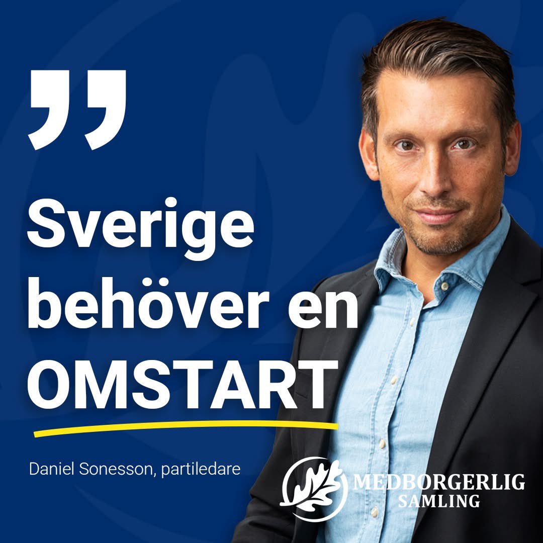 DanielSonesson's tweet photo. STOPPA SKATTEFINANSIERAD ISLAMISM I RÄDDA BARNEN

Det finns personer i Rädda Barnen som betraktar barnrättsperspektivet som en form av rasism om det krockar med deras religiösa övertygelser.

Det har inte varit möjligt att föra en öppen diskussion om normer och om företrädare – främst från islam – som påverkar barns rätt till utbildning och kroppslig integritet. När sådana ämnen lyfts bemöts det med anklagelser om rasism. 

Läs mer i debattartikeln här: https://t.co/LjF6AYsdmR

Allt fler av Rädda Barnens arrangemang för unga är könsseparata. Organisationen är också allt för tyst i känsliga frågor såsom hedersförtryck och könsstympning.

Allt arbete handlar dessutom bara om att försöka ge islam särställning genom påstådd islamofobi. Detta samtidigt som exempelvis antisemitism, knappt uppmärksammas överhuvudtaget.

Liknande tendenser finns hos Rädda Barnens ungdomsförbund – som är fristående, men som har nära band till moderorganisationen. I fjol ondgjorde sig ordföranden Warda Abdalla Rasul i en podcast över ”vita kvinnor” som ska ”rädda muslimska flickor”. Hon krävde tolkningsföreträde – ett typiskt intersektionellt tänkande. Och vem intervjuade henne? Amanj Aziz

Av intäkterna om runt 1,5 miljarder kronor kom år 2023 bara åtta miljoner kronor från medlemsavgifter.

De stora pengarna kommer från skattebetalarna. Det är en ren skandal. Islamistiska påhejare tar allt större grepp över samhället och greppar över enorm skattefinansiering i sin jakt på att förvandla Sverige till ett sharia-samhälle där hederskulturen har sin naturliga plats. Finansierat av dig och de karriärpolitiker som naivt och blåögt stödjer utvecklingen.

VI KRÄVER: STOPPA SKATTEFINANSIERINGEN av ALL islamistiskt kopplad verksamhet och förbjud islamistiska krafters tillväxt och etablering i Sverige. Söker du hederskultur och sharia-samhällen, lämna Sverige!

Sverige behöver inte en justering i marginalen. Sverige behöver en OMSTART! Endast då kan vi få en ny politisk kraft på toppen som vill återskapa tron på samhällskontraktet, frihet, trygghet och framtidstro. 

Endast då kan vi få förändring - på riktigt!

Starta om Sverige!

#OmstartSverige #MED2026 

Daniel Sonesson
Partiledare Medborgerlig Samling