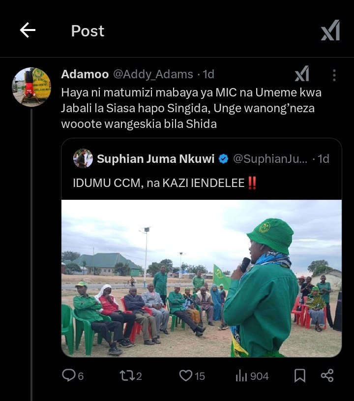 spana_Konki's tweet photo. Watu wa kutoshea kwenye Bajaj kwanini atumie Mic? 😂 https://t.co/tLLoIXr1pb