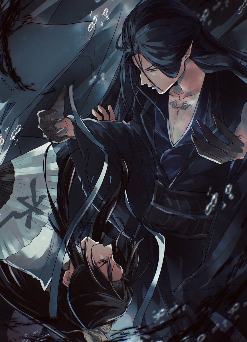 Kaneda_cql's tweet photo. 黒水沈舟、水横天🌊🌊
#双水
#tgcf https://t.co/F9wq1aC4GI