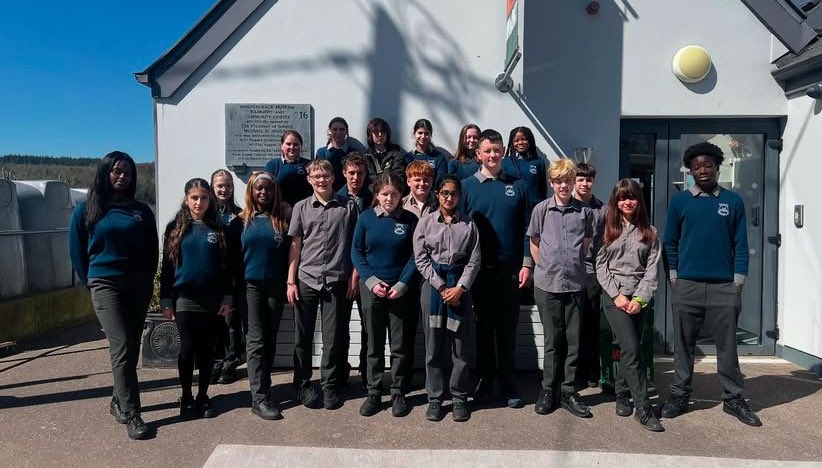 Second-year students took a history trip on Friday April 11th to Independence Museum Kilmurry , accompanied by history teachers Ms. Condon, Ms. Hurley, Ms. McCarthy, and SNA Ms. Horgan. They received an informative presentation from local volunteers about the area's history
