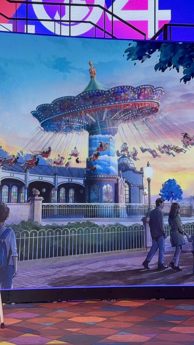 Voici la nouvelle attraction qui sera sur Adventure Way à Disneyland Paris  : un carrousel volant inspiré du film « là haut » 

#33ansDisneyland
