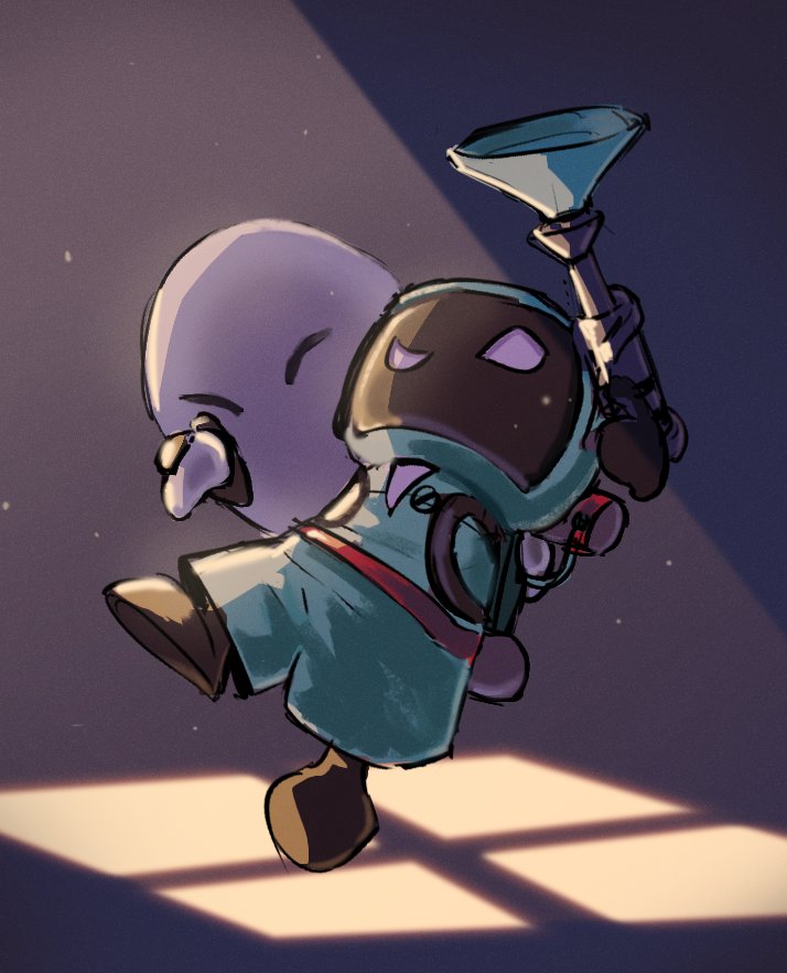 biscuitcrow's tweet photo. @ghosthostindie 
so I heard one of our players started shipping them and woke up in a cold sweat to draw this https://t.co/YwLs2p0VH0