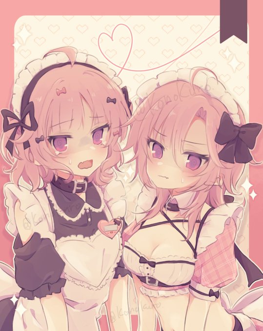 Commission クライアントさまのOCちゃんです♂️♀️ 