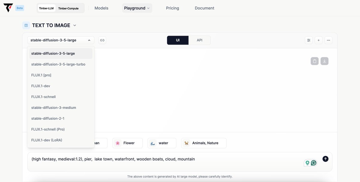 TimberProtocol's tweet image. Which "Text-to-Image" model is your favorite?