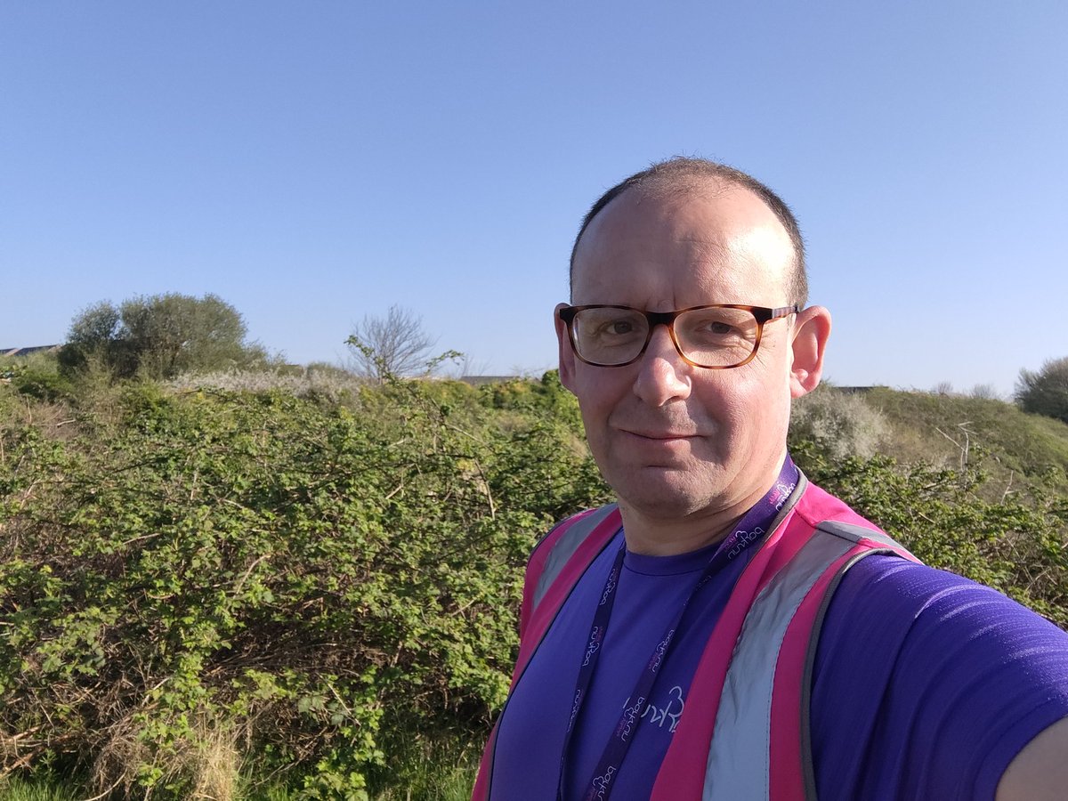 Beautiful morning for a bit of marshalling #parkrun