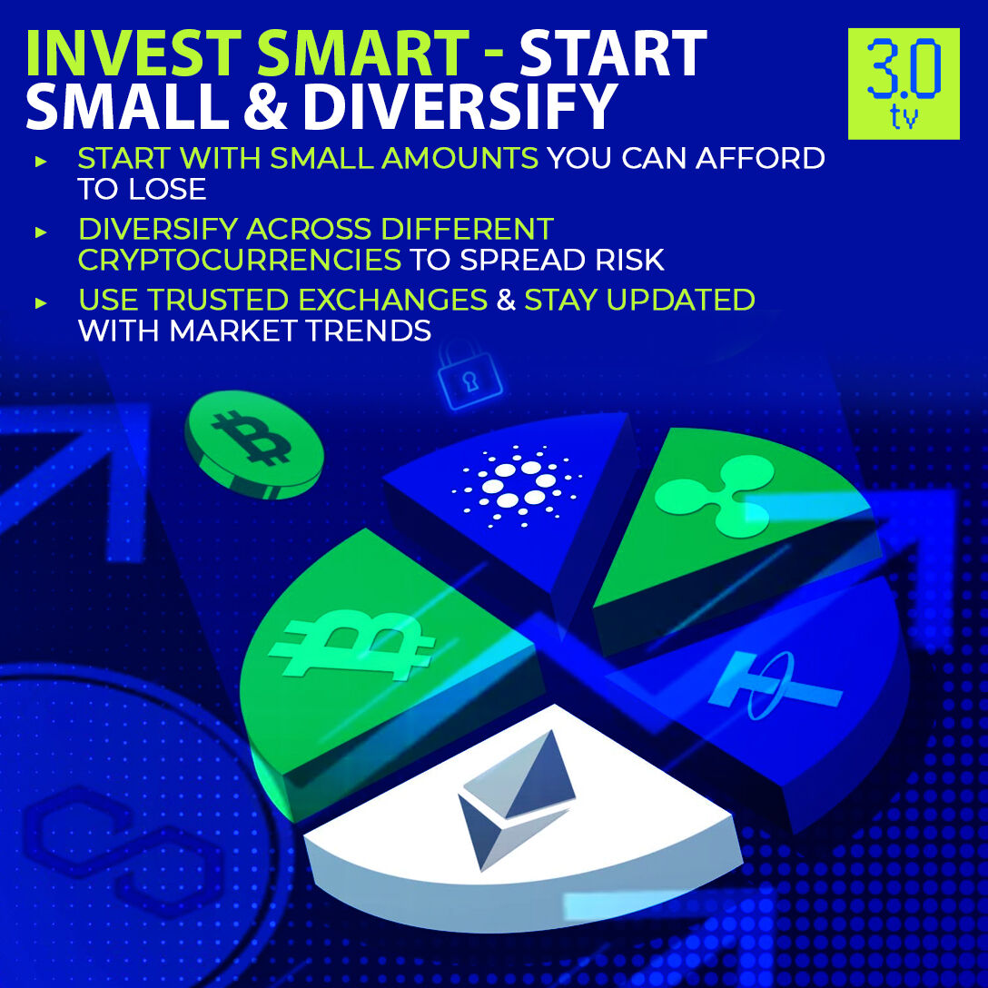 reallive3tv's tweet image. Dive into crypto the smart way! 🌊 Start small, diversify, and grow your portfolio step by step. 

Follow 3.0TV for daily crypto insights!

#CryptoInvesting #Diversify #CryptoTips #Bitcoin #Altcoins