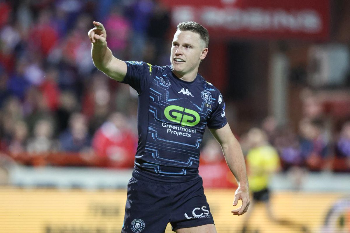 Wigan Warriors πβͺοΈ (@wiganwarriorsrl) on Twitter photo β‘ Electric Jai Field! 
#WWRL #SLHKRWIG β‘ Electric Jai Field! 
#WWRL #SLHKRWIG