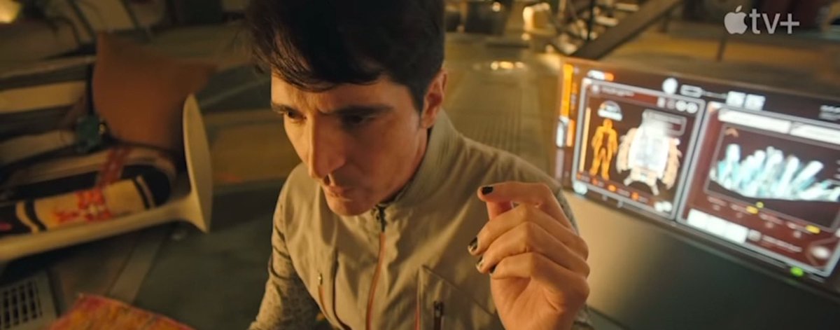 Rosewind2007's tweet photo. And Dastmalchian looks perfect!
#murderbot #murderbotappleTV
#dastmalchian
#gurathin #TMBD https://t.co/hzNySj27Lr