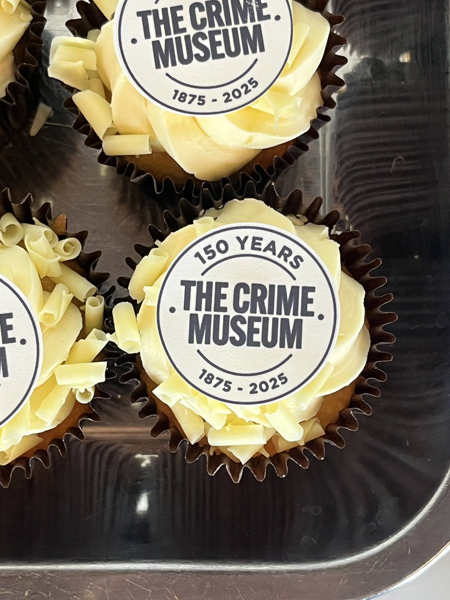 KatieSmith138's tweet photo. Today the Metropolitan Police’s Crime museum turns 150 years old.

We had a wonderful day yesterday celebrating with our friends and colleagues, and have such a great year planned to mark this occasion so keep your eyes peeled 👀 

Happy birthday to us! https://t.co/MsSN5L20KE