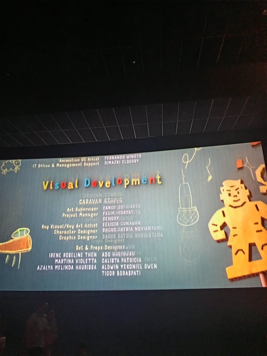 mermoyy's tweet image. Film Jumbo berkesan banget. Terima kasih sudah membuat film ini. #jumbofilm #visinemastudios