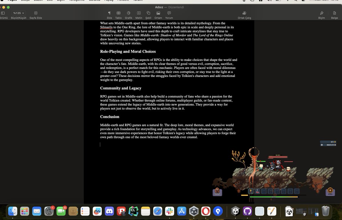 SoldWidg11155's tweet photo. Mid-boss battle while finishing my thesis. 
 #ScreenshotSaturday #IndieDev #GameDev #PixelArt #BossFight #mac https://t.co/qsF01sPfU5