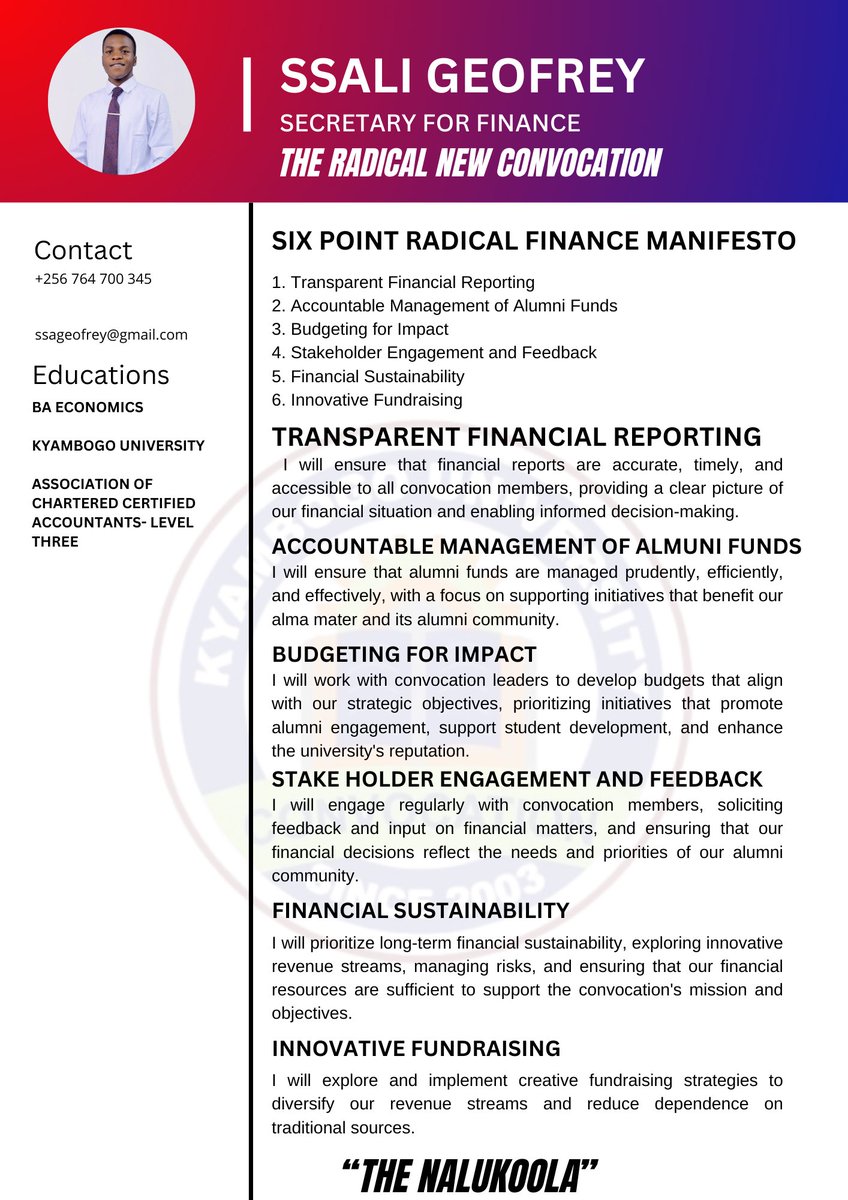 Ssalyrex's tweet image. THE RADICAL NEW CONVOCATION