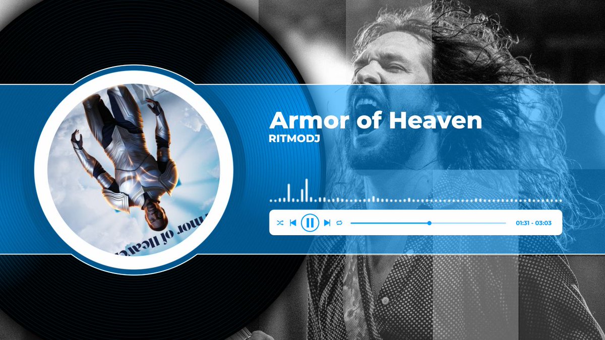 RitmodjCom's tweet photo. Pre-save my new release "Armor of Heaven" on Spotify: https://t.co/3XE10sbQUd (powered by @distrokid) 
#ArmorOfHeaven #ChristianRock #GrungeIsBack #SpiritualGrunge #FaithInSound #RockForTheSoul #RedemptionStory #GrungeResurrected #AltRock2025 #FaithBasedMusic #newsong #distrokid #ritmodj #spotify #applemusic #tidal #deezer #youtubemusic #amazonmusic #pandora #napster #boomplay #anghami #audiomack #shazam

✝️⚔️ One night he almost lost his life....
But God gave him a second chance.
In exchange for redemption... he received the Armor of Heaven.

Now he walks the world protected by faith,
fighting the darkness...
without needing weapons.

🎵 "Armor of Heaven"
A Christian grunge rock song that burns in faith and sounds like redemption.