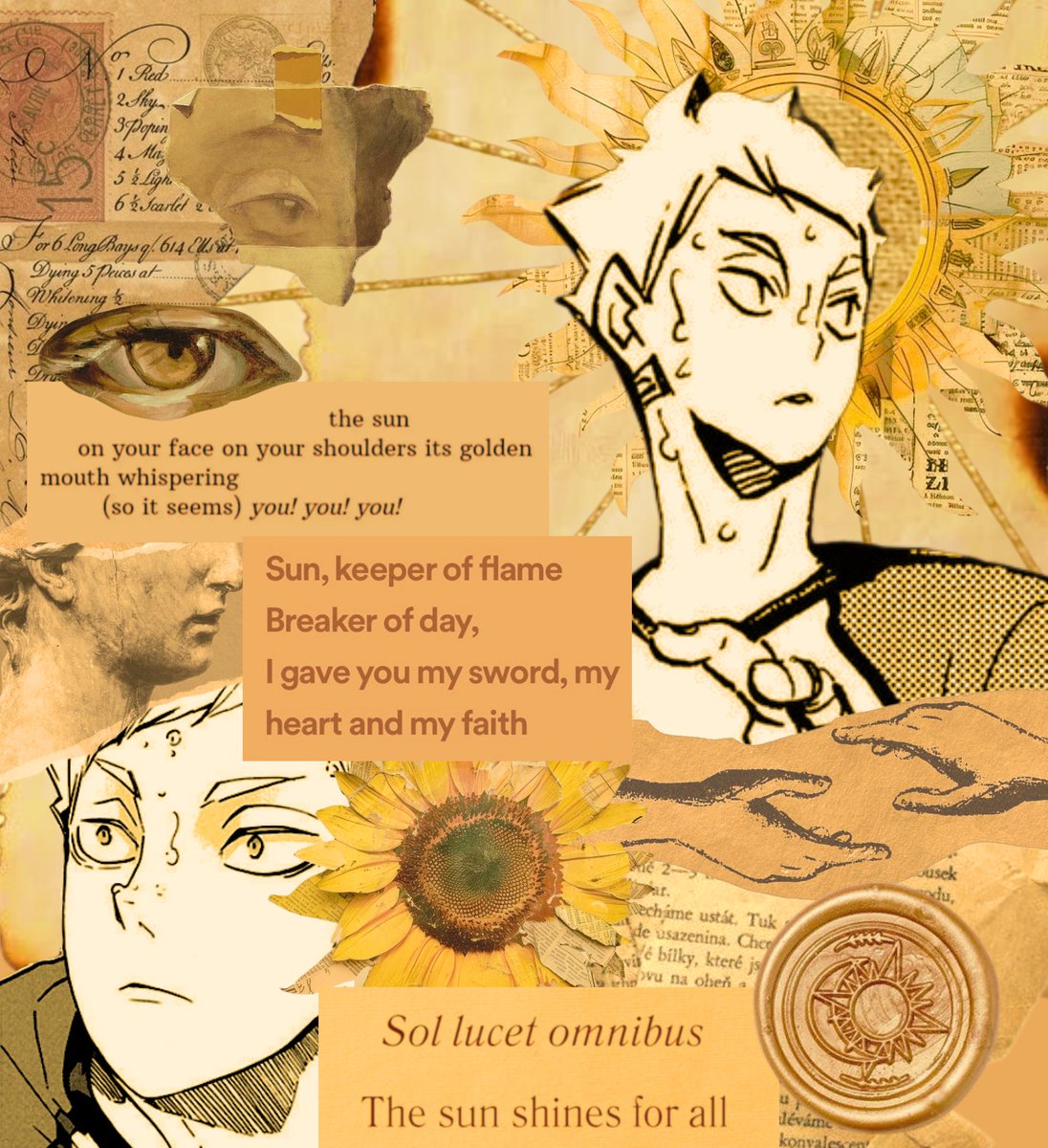 orca_core's tweet photo. day 1: collage | "sunlight"
#haikyuu #taichidays https://t.co/B7DdBNBPAj