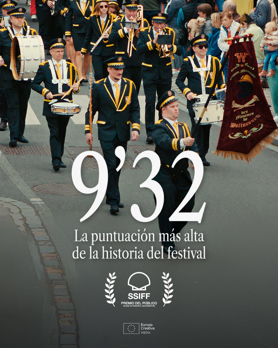 Us fem saber que el dia 25 projectarem la pel·lícula francesa “Por todo lo alto” (“En fanfare”, Emmanuel Courcol, 2024).
Va obtenir la millor puntuació del públic de la història del festival de Sant Sebastià. Esperem que us agradi!
#PorTodoLoAlto #CineClub #Ripoll #cinedepoble