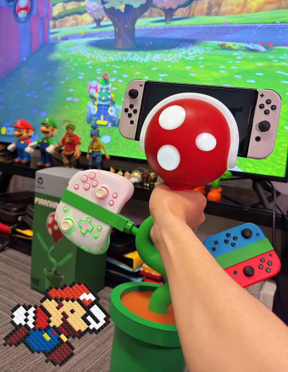 POWKONGkong's tweet photo. Weekend = Game time. 🎮
Stay cozy or hit the road — with POWKONG Plantdock Piranha, you can dock and play anywhere. 🌍✨
✅ CHARGE UP TO 6 JOYCON
✅ MULTIPLE INTERFACES
✅ ENSURE CHARGING SAFETY
Your weekend deserves better gaming. 🔥
Grab yours now! Link in bio!
#POWKONG #Piranha #SwitchDock #WeekendGaming #PlayAnywhere #SwitchDockingStation #Plantdock