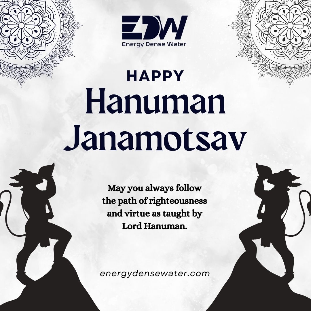 EnergyDenseH2O's tweet photo. 🌺 Happy Hanuman Jayanti! 📷On this powerful day of strength, devotion, and energy, may we all be blessed with the courage of Bajrangbali 

📷 Drink Pure. Stay Strong.   

📷 #HanumanJayanti #EnergyDenseWater 📷 #PureSpringWater 📷 #StrengthInPurity 📷#JaiHanuman 🚩 https://t.co/RWNJ92aCp3