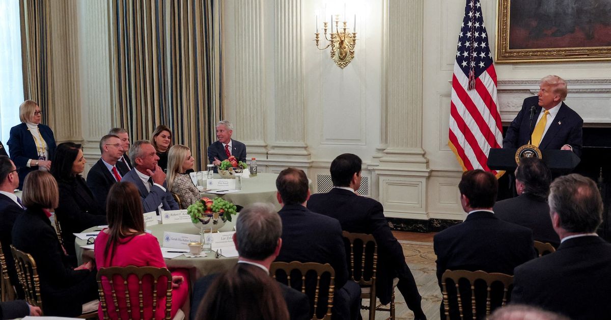 Reuters's tweet image. U.S. President Donald Trump&apos;s administration on Friday moved to cut off all federal education funding for Maine&apos;s public schools after state officials said they would not comply with demands that it ban transgender athletes from girls&apos; sports teams. reuters.com/legal/trump-ad…