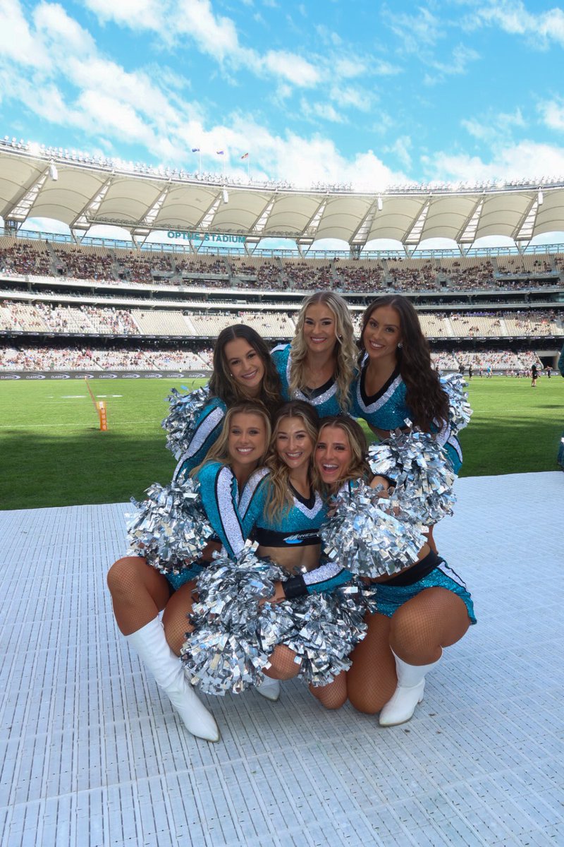 Sharks_Mermaids's tweet photo. Thanks for having us, Optus Stadium. Next stop: Suncorp Stadium for NRL Magic Round! 🦈🦈 https://t.co/vCzM3KO42Q