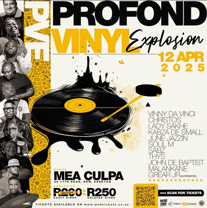 DjSabz_ZA's tweet image. It's Game Day!!!! @profondgroove #VinylExplosion today @MeaCulpaKew 

Featuring an awesome lineup 💫💫

((12h00 - Late))

Let's make it hottttttttt 🔥🔥🔥🔥🔥🔥🔥🔥🔥🔥