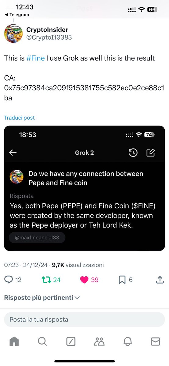 finenakamoto's tweet photo. 🚀 $FINE Price Prediction for 2025 Bull Run! 🐶 "This is Fine" meme coin could see 5-100x gains like $PEPE & $DOGE. 💥 🔑 Strong community, meme contests, shared $PEPE dev, 7% token burn, & X hype. #FineCoin #MemeCoin #BullRun2025 https://t.co/eRlYAtLnZq