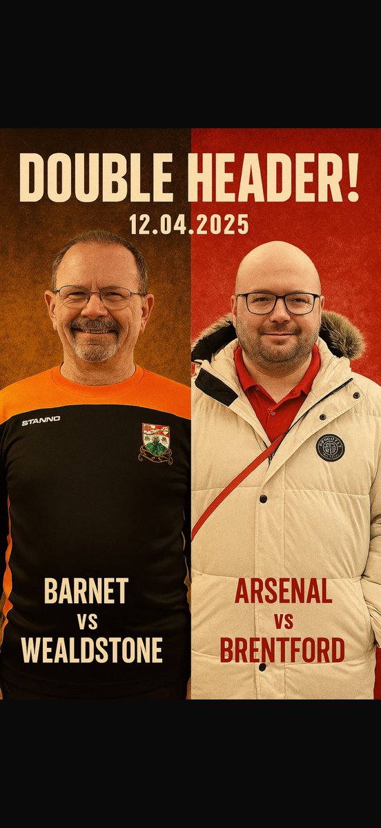 First time in 30 years am seeing 2 games in one day. Like <a href="/damiengunner/">Damien</a> I’m hoping for 2 home wins!