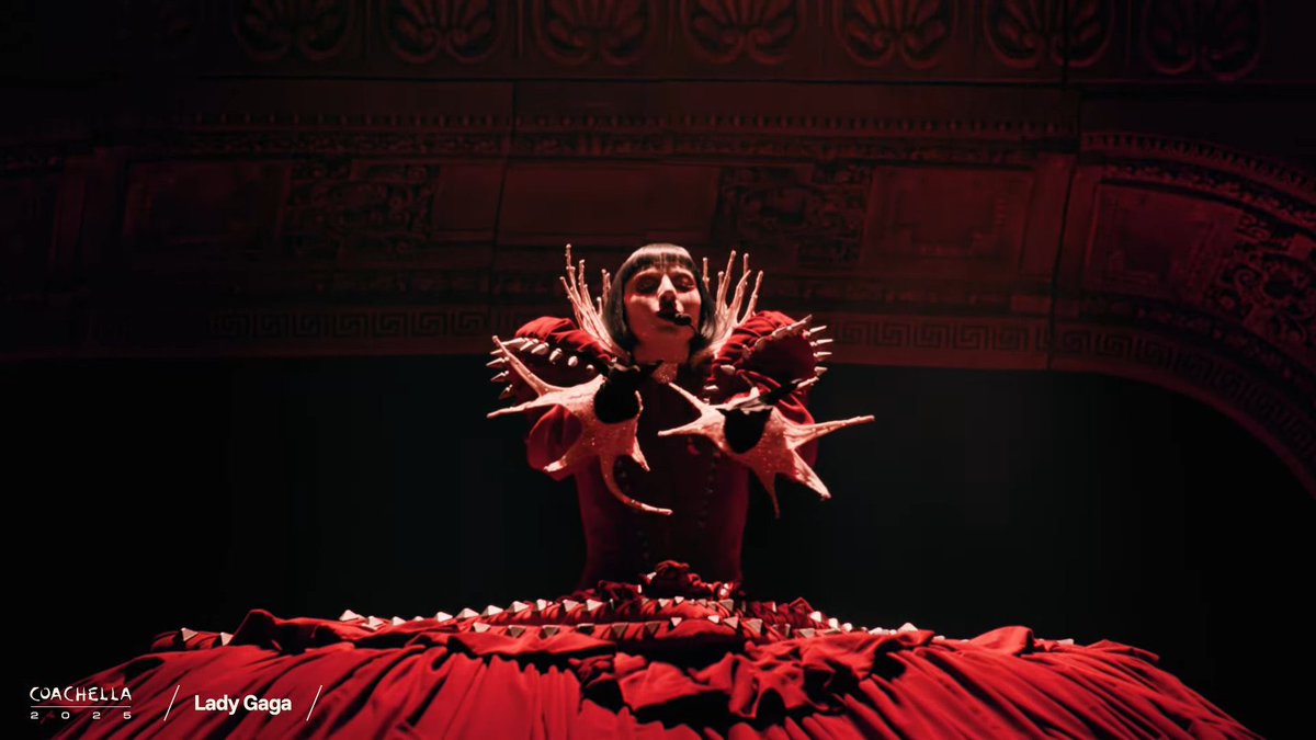 drterrellhicks's tweet photo. Lady Gaga just gave us her best performance (so far) almost 20 years into her career. #GAGACHELLA

Special thanks to Parris Goebel and Michael Polansky for helping bring her “#MAYHEM in the desert” vision to life. Pure pop theatre at its highest level. https://t.co/6ckH7rQigp