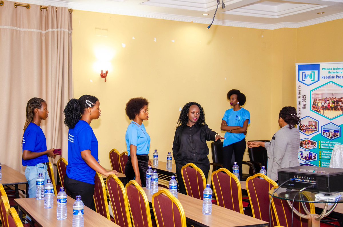 We’re not breaking barriers,we’re building new realities. Together, we Redefine Possible💪🥰

#IWD2025 #WomenTechmakers #RedefinePossible #SheLeads #wtmbujumbura