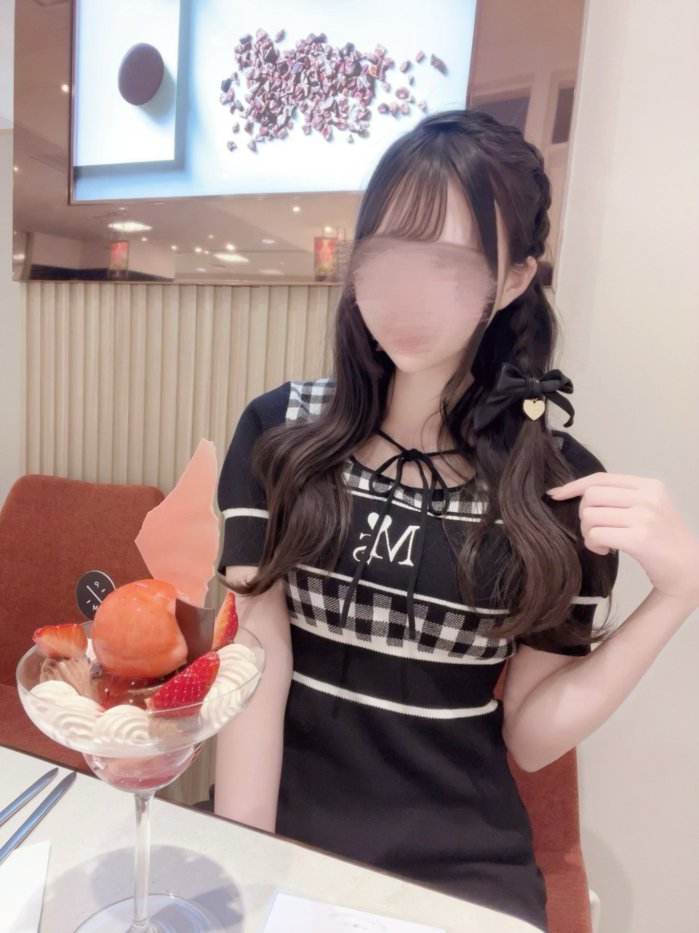 セール】ファー付きポケットラフワンピ/もえにゃちゃんコラボ