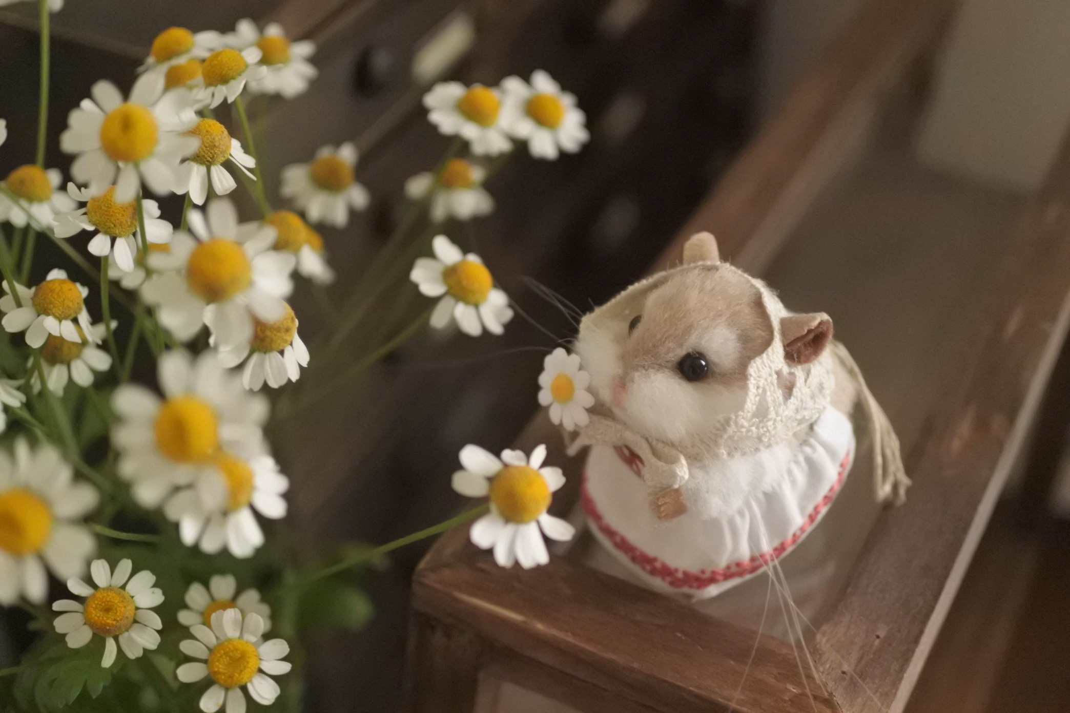 ましゅまる ハムスター ぬいぐるみ ハンドメイド ましゅはむ