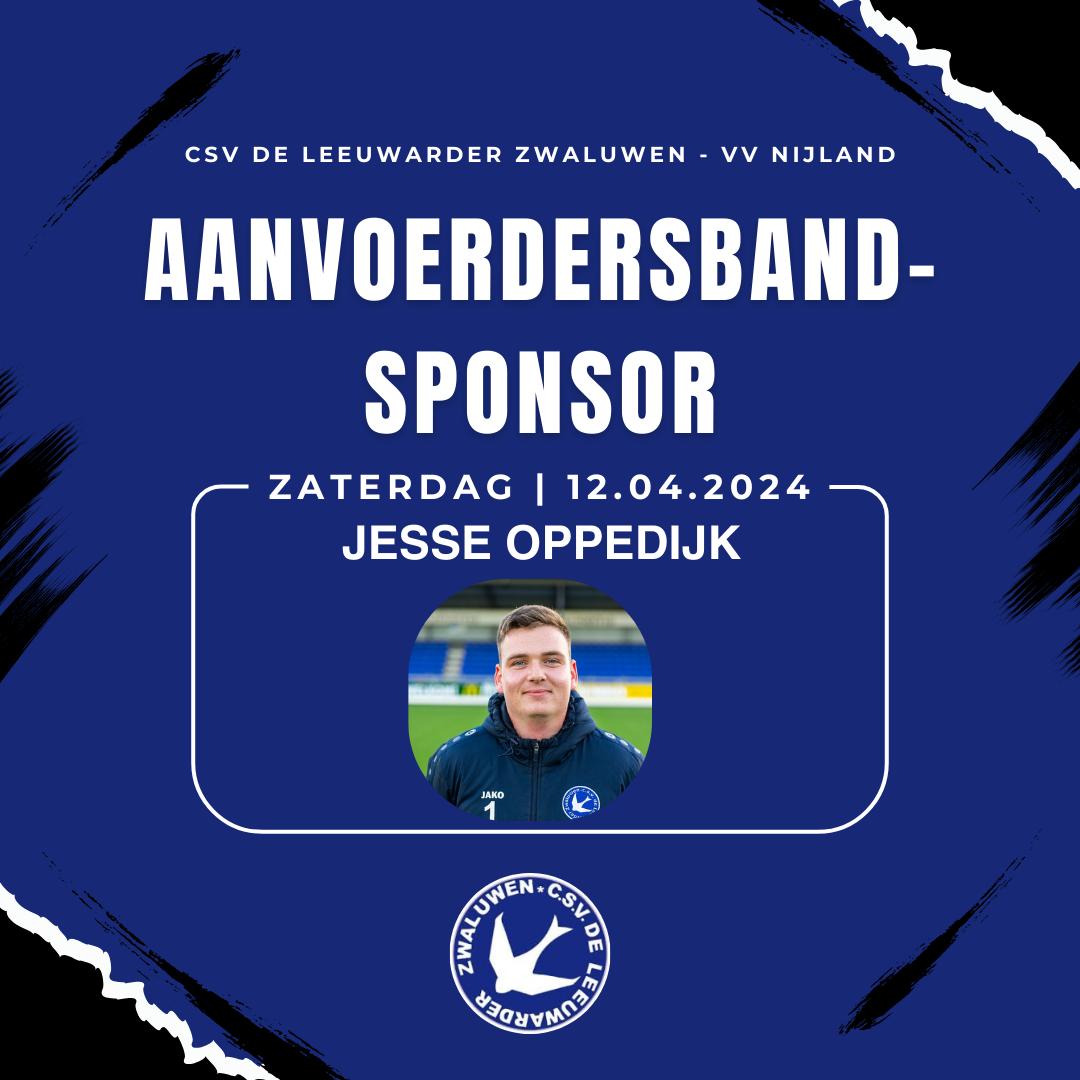 LwdZwaluwen's tweet image. 𝗠𝗮𝘁𝗰𝗵𝗱𝗮𝘆! ⚽💙🖤  | Vanmiddag om 15:00 uur neemt Zwaluwen 1 het op tegen VV Nijland. De aanvoerdersband wordt vandaag gesponsord door ons hoofd jeugdopleiding Jesse Oppedijk 👊🏼 
Komen jullie onze mannen steunen? ☀️💪🏼