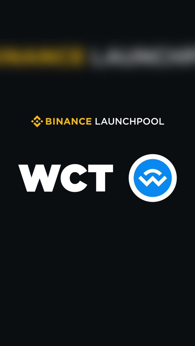 💰NUOVO LAUNCHPOOL SU BINANCE: WALLETCONNECT (WCT)

Il farming è iniziato IERI e dura 4 giorni

Ricordo che chi ha BNB in Earn non deve allocarli, contano già allocati in automatico.

➡️Oltre al farming in BNB, sarà possibile farlo con USDC!