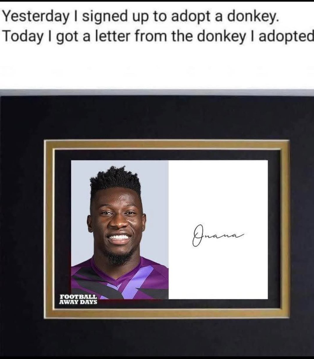 😂😂#onana #donkey #ManchesterUnited