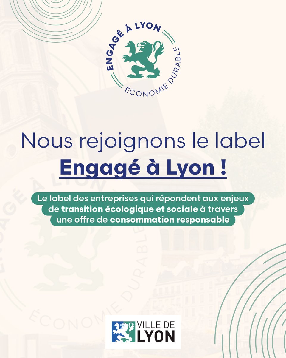 AtlantisLyon's tweet photo. Nous sommes fiers que nos efforts en terme de transition écologique et sociale ainsi que d'économie durable soient reconnus, nous permettant d'être labellisés Engagé à Lyon.
Nous ne faisons pas que de magnifiques piercings, nous le faisons de façon éthique et responsable https://t.co/MZsjUu38xh