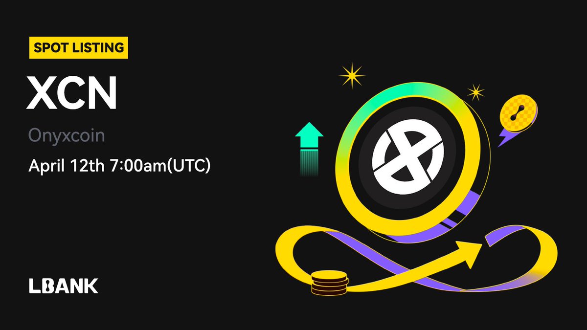 🚀 New #listing 🌟 $XCN(Onyxcoin) will be listed on LBank! @OnyxDAO 🥇Onyx  Protocol is an algorithmic money market offering secure, trustless lending  and borrowing on Ethereum. ❤️ Details: https://t.co/I5RN5Q1eDQ